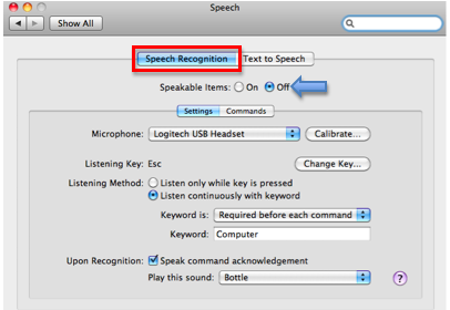 Speech Recognition For Mac Os X